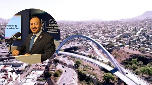 Instalan primera sección del arco atirantado del puente de la Gaza