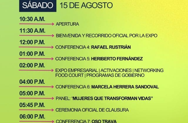 Jornada Emprende 2026 ofrecerá actividades este sábado en Expo Chihuahua