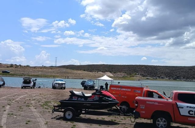 Protección Civil y Bomberos supervisan cuerpos de agua y presas de Chihuahua