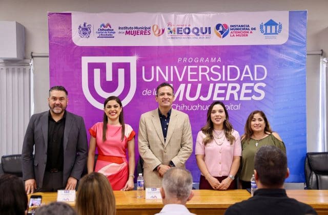 Meoqui se suma a Universidad de las Mujeres para ampliar oportunidades educativas