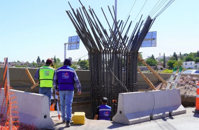 Avanza construcción de Gaza de Incorporación en el poniente de Chihuahua