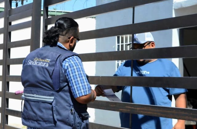 Sindicatura supervisa servicios públicos municipales en la colonia Libertad