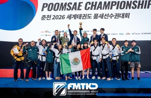 Taekwondoin chihuahuense conquista medalla en Mundial en Corea del Sur