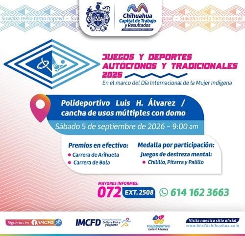 Realizarán este sábado los Juegos y Deportes Autóctonos y Tradicionales