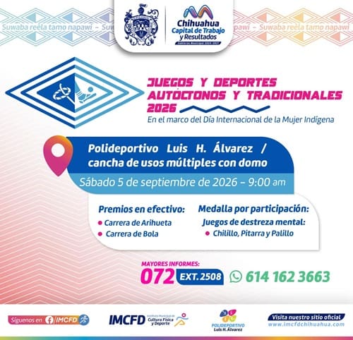 Realizarán este sábado los Juegos y Deportes Autóctonos y Tradicionales