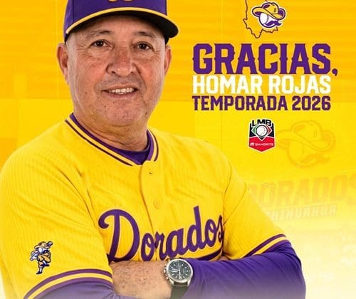 Dorados de Chihuahua confirma la salida de su manejador Homar Rojas
