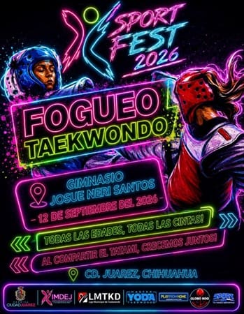 El Taekwondo listo para arder en el Sport Fest 2026