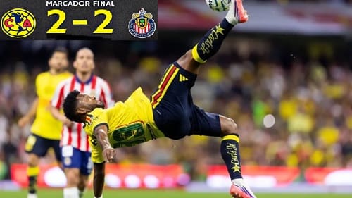 Borja salva al América en el clásico nacional