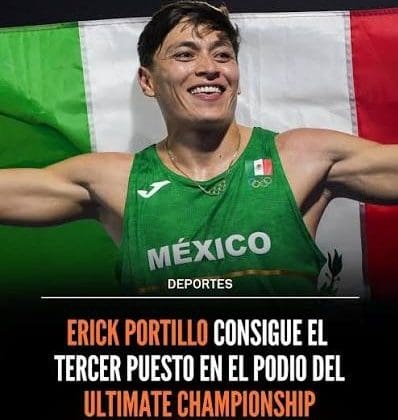 Erick Portillo se mete a la lista de candidatos al Premio Nacional del Deporte