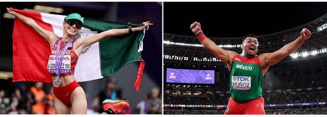 Alegna González y Uziel Muñoz dos cartas fuertes para los JO de los Angeles 2028
