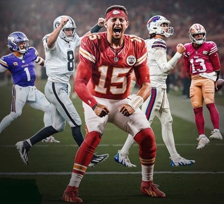Cinco equipos lideran la NFL