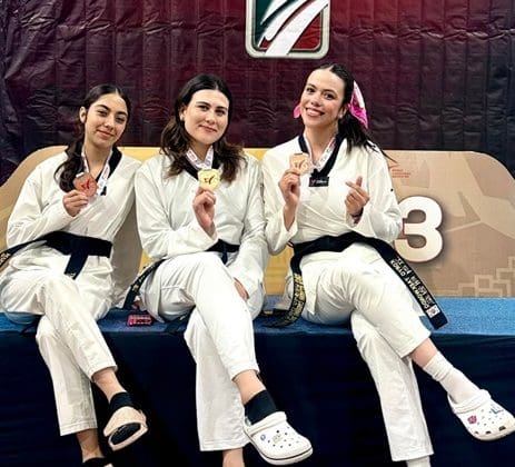 Chihuahua consigue 30 preseas en Taekwondo