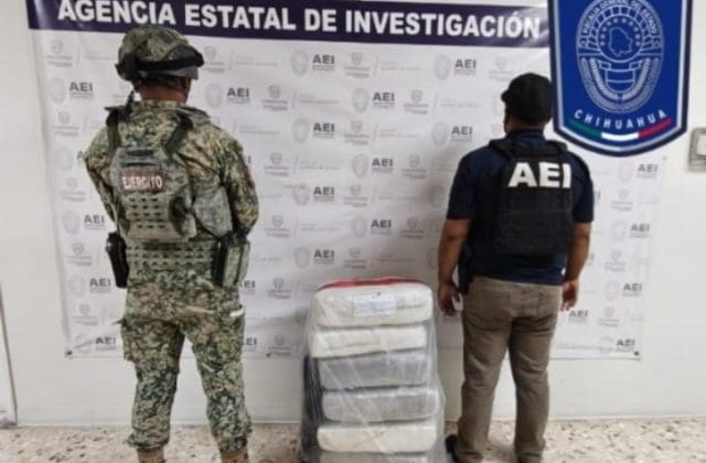 Localizan marihuana y artefacto explosivo en la Robinson