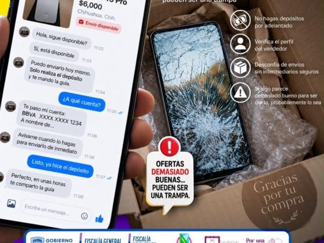 Advierten fraudes en plataformas digitales como Marketplace