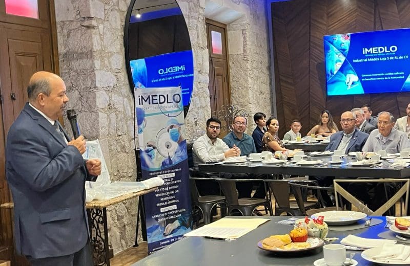 Imedlo distribuirá en Chihuahua productos para quimioterapia y hemodiálisis