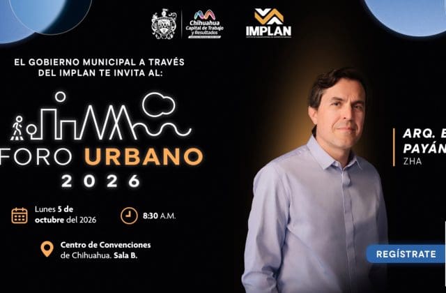 Invitan al Foro Urbano 2026 sobre planeación y desarrollo de las ciudades