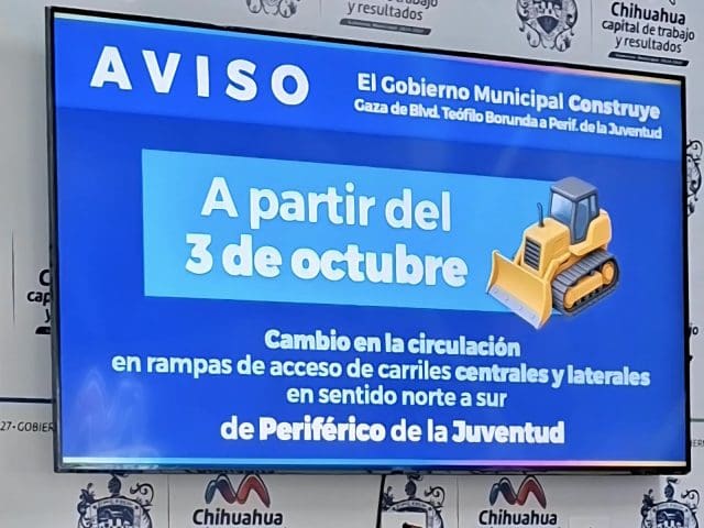 Modificarán accesos del Periférico de la Juventud por obras de la Gaza