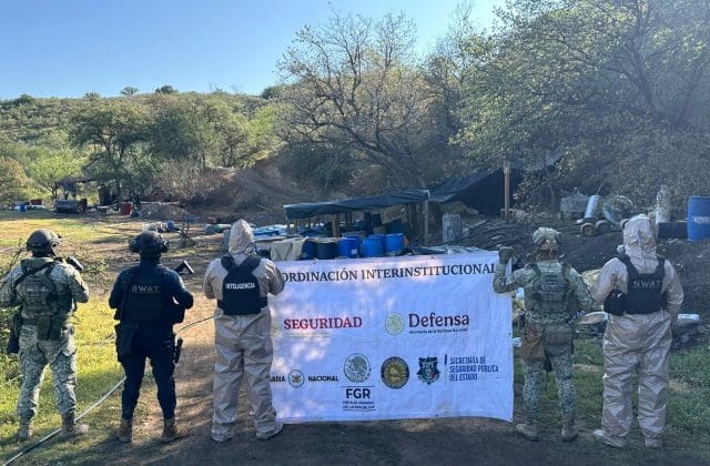 Destaca Gobernadora aseguramiento de narcolaboratorio en Parral en coordinación con SEDENA