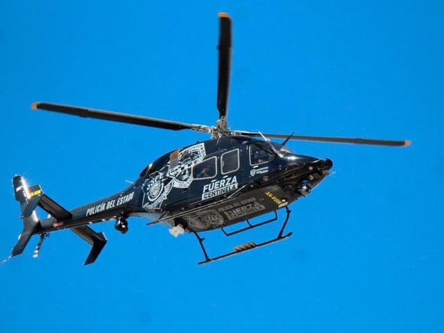Atacan aeronave de la SSPE durante operativo en la zona de Coyame-Ojinaga