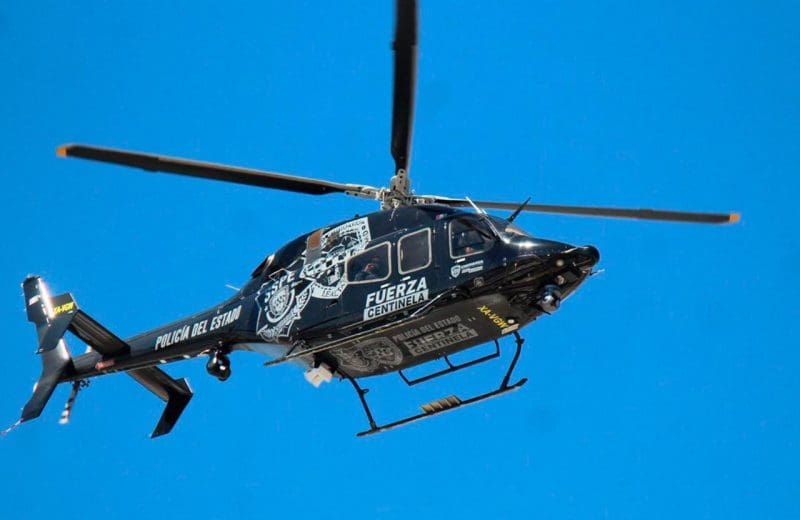 Atacan aeronave de la SSPE durante operativo en la zona de Coyame-Ojinaga