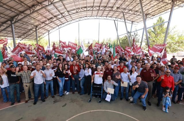Cierra Pérez Cuéllar asambleas de Morena en Cuauhtémoc
