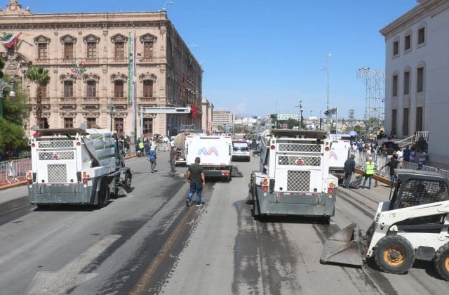 Retiran 14.5 toneladas de basura tras festejos patrios en el Centro Histórico