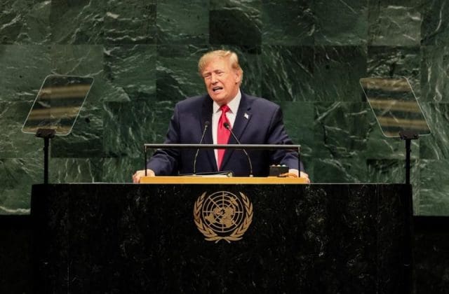 Trump afirma ante la ONU que México es el epicentro de los cárteles