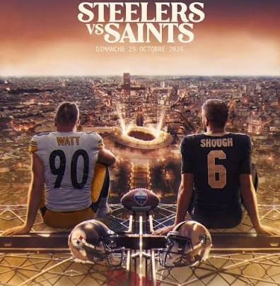 Saints ya se encuentra en Paris para el juego de la NFL