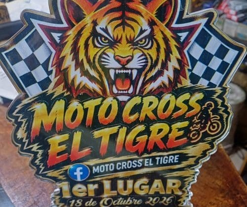 Suben al podio pilotos de motocross en la 1ª edición del Tigre en San Francisco de Conchos.