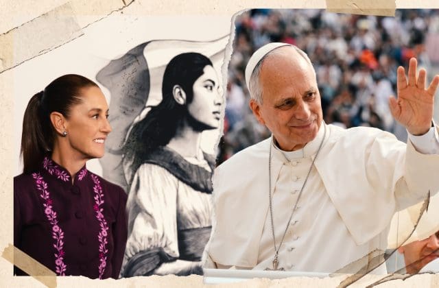 Sheinbaum desea pronta recuperación al papa León XIV tras cirugía