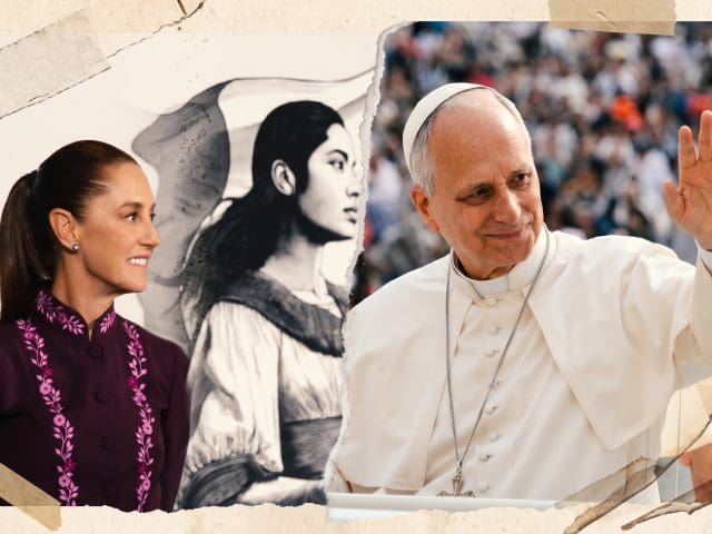 Sheinbaum desea pronta recuperación al papa León XIV tras cirugía