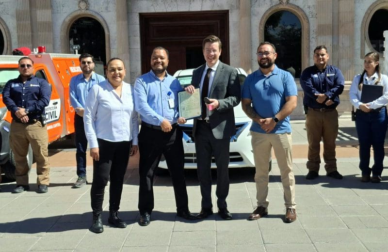 Ecogas dona tres vehículos a Protección Civil Municipal
