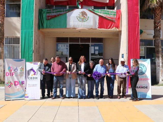Inauguran la 7ma oficina itinerante de la CEDH en la Junta Guerrero