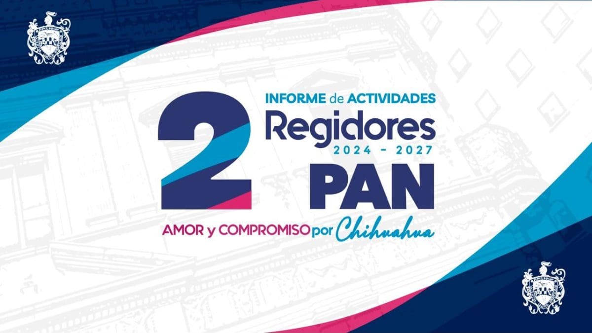 Regidores del PAN presentarán su Segundo Informe de Actividades el 14 de octubre