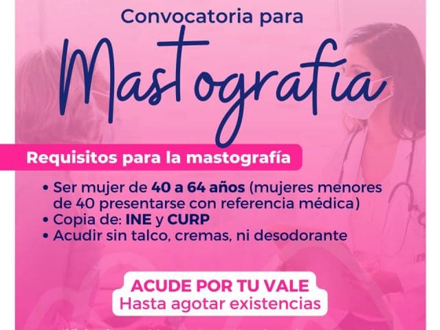 Ofrecen mastografías gratuitas a mujeres de Chihuahua Capital