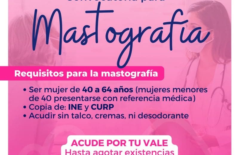 Ofrecen mastografías gratuitas a mujeres de Chihuahua Capital 