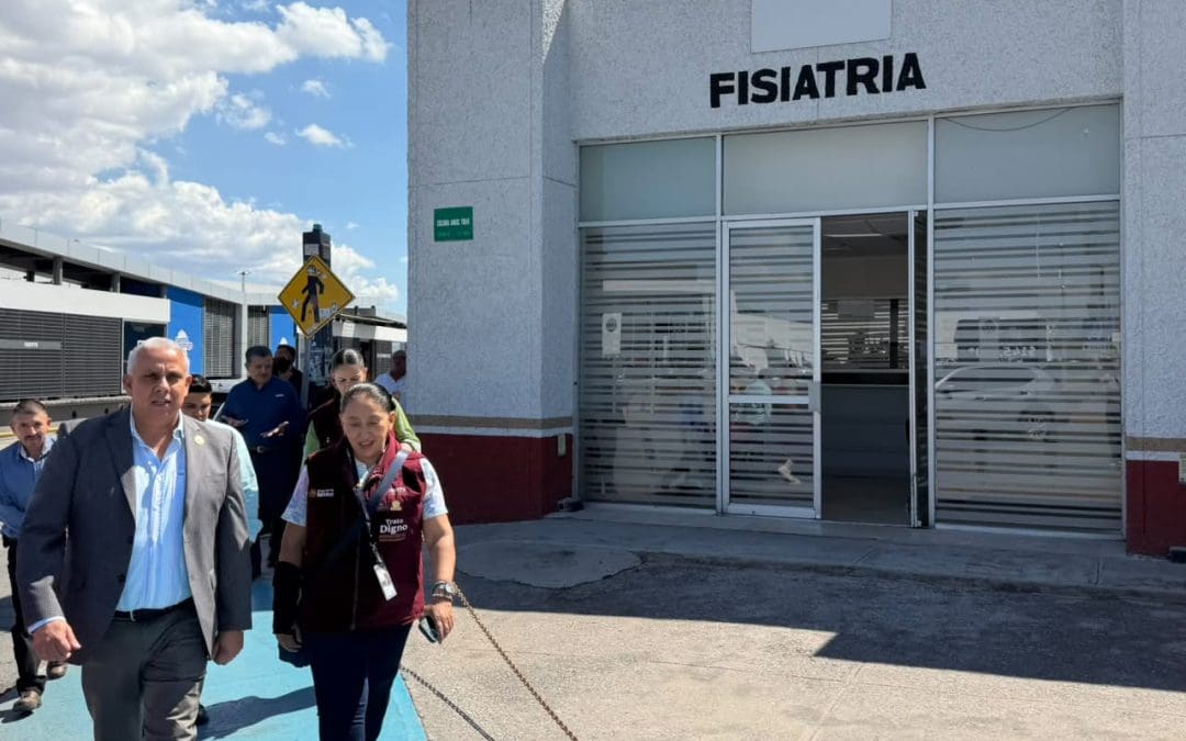 Eduardo Zendejas realiza recorrido por el ISSSTE, previa visita de Batres