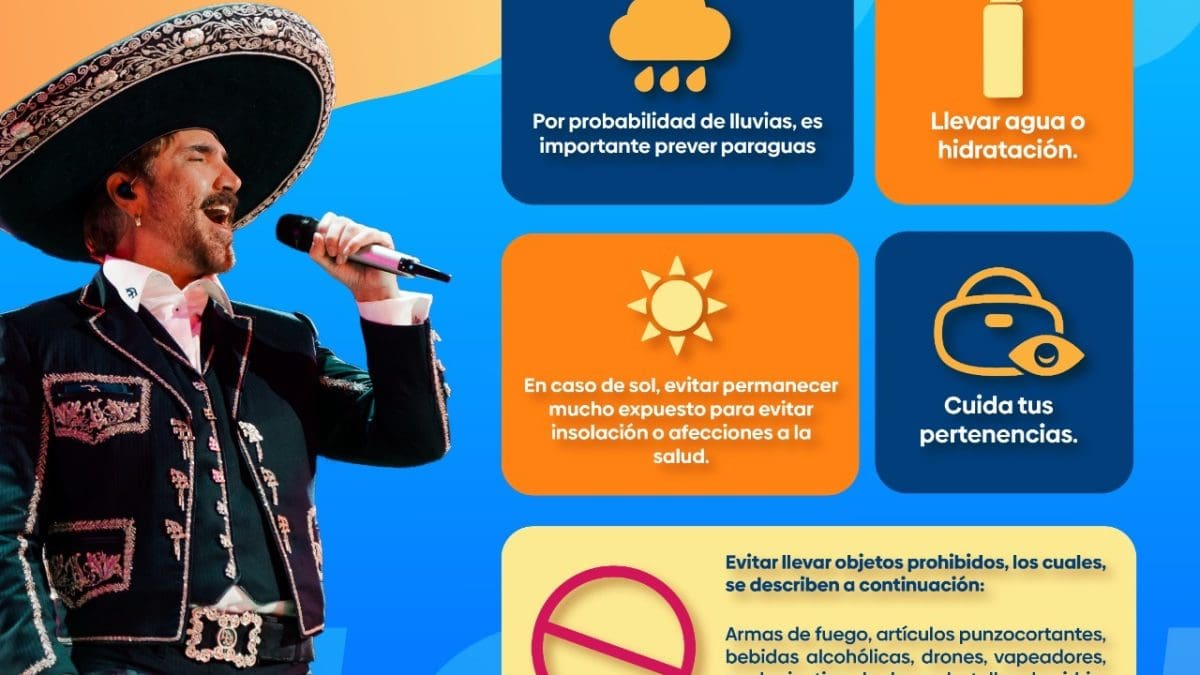 ¡Es hoy! Alejandro Fernandez cierra el FICUU 2026 concierto gratuito en la Plaza del Angel