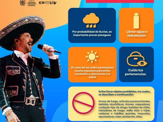 ¡Es hoy! Alejandro Fernandez cierra el FICUU 2026 concierto gratuito en la Plaza del Angel
