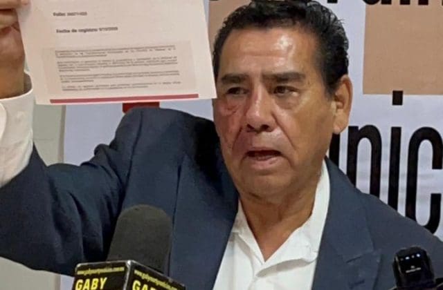 Oficializa Martin Chaparro sus aspiraciones a la alcaldía capitalina