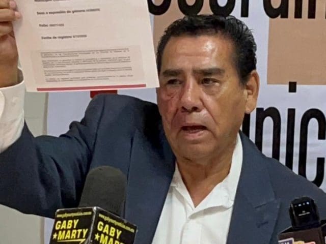 Oficializa Martin Chaparro sus aspiraciones a la alcaldía capitalina
