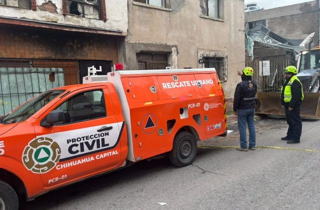 Lluvias dejan más de 14 atenciones por derrumbes, árboles caídos y rescates en Chihuahua