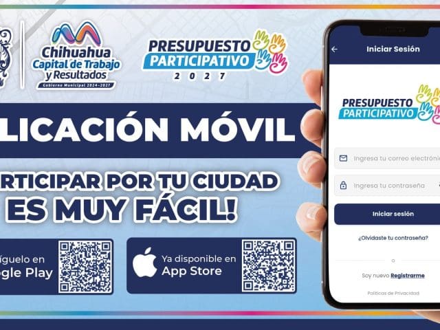 Ahora puedes consultar y votar proyectos del Presupuesto Participativo desde tu celular