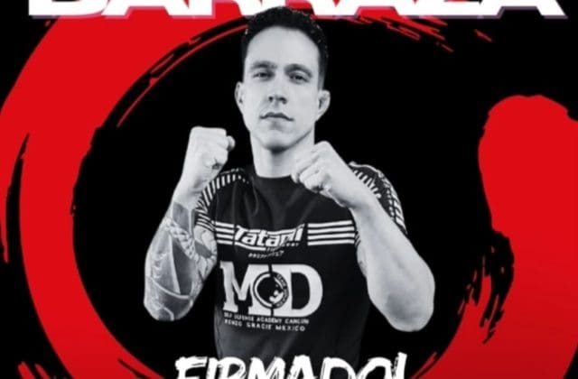 Alejandro Barraza hará su debut en las artes marciales mixtas