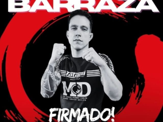 Alejandro Barraza hará su debut en las artes marciales mixtas