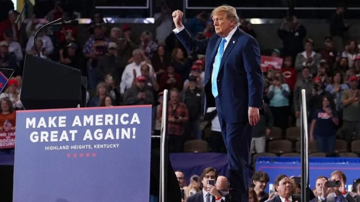 Trump afirma que México pagó el muro fronterizo con aranceles 