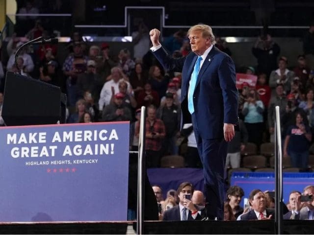 Trump afirma que México pagó el muro fronterizo con aranceles