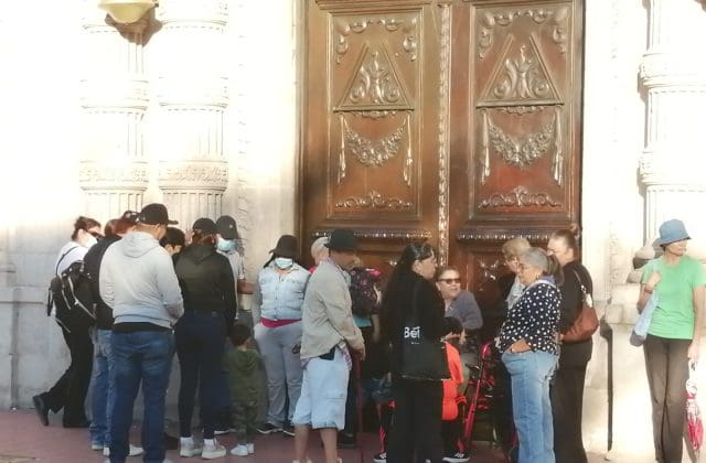 Cierran calles del Centro y accesos a Palacio de Gobierno