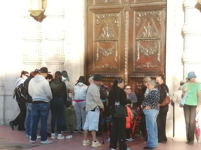 Cierran calles del Centro y accesos a Palacio de Gobierno