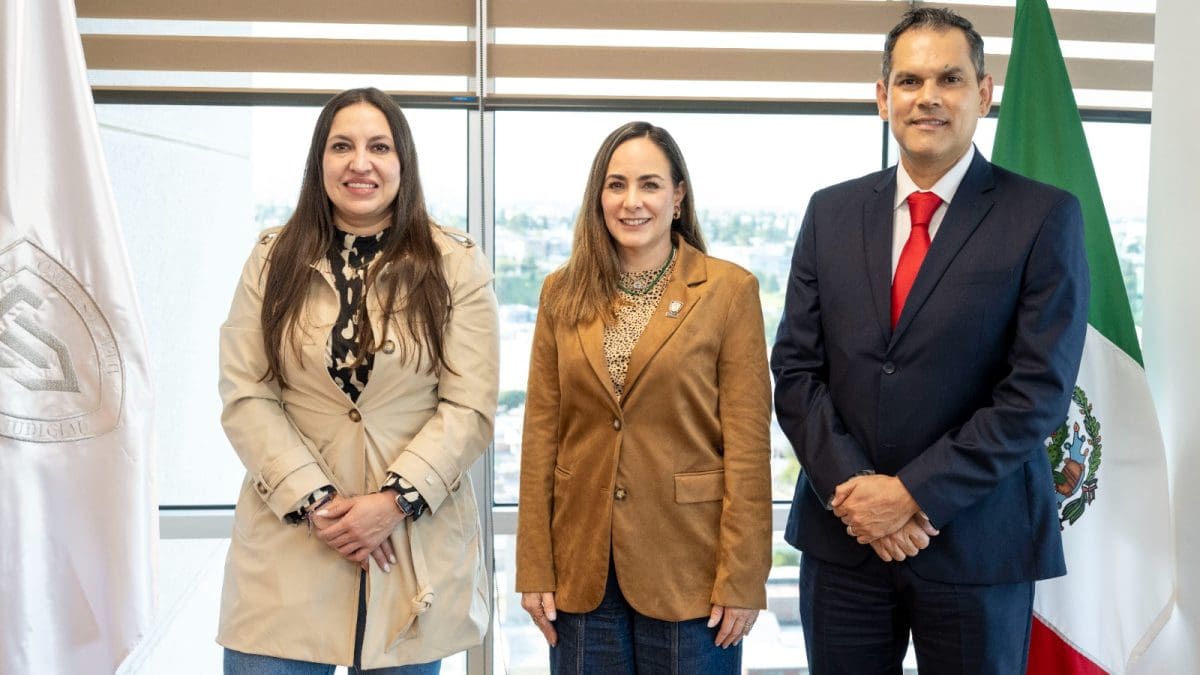 Marcela Herrera y Gilberto Loya acuerdan fortalecer coordinación en justicia y seguridad